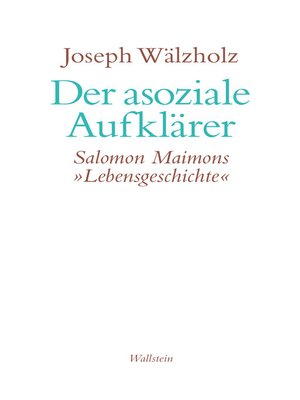 cover image of Der asoziale Aufklärer